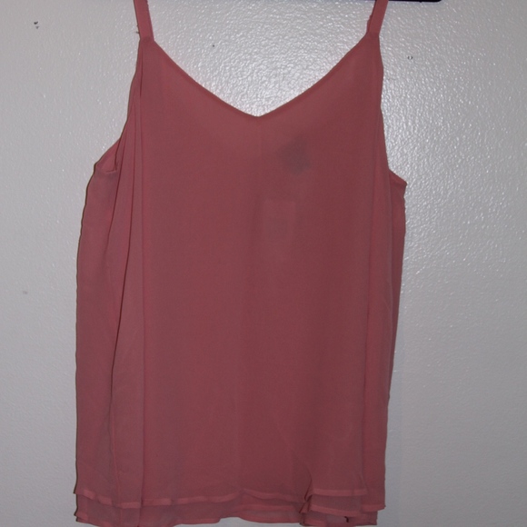 NWT Torrid Blush 2-layer Loose Fit Cami - Picture 1 of 2
